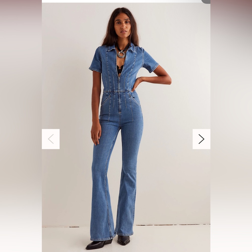 We The Free Jayde Flare Jumpsuit NWT